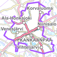 kankaanpään kartta Kankaanpaan Karttapalvelu kankaanpään kartta